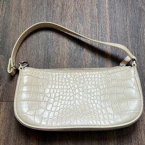 BY FAR Off-White Rachel Shoulder Bag